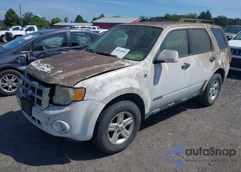 2008 Ford Escape Hybrid z USA, uszkodzony, nr VIN 1FMCU49H78KA42341